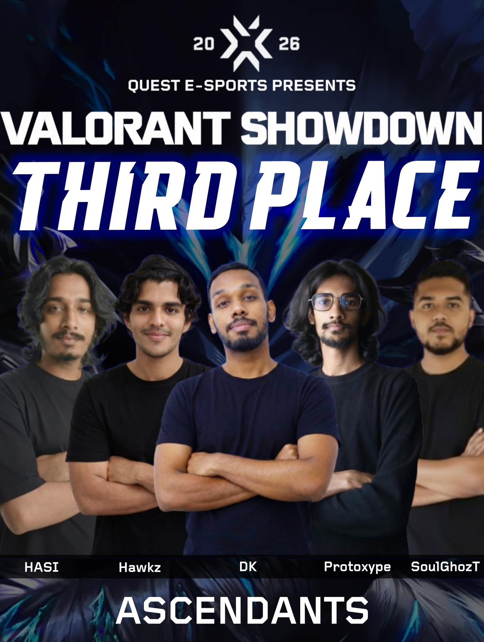 Valorant Showdown 3rd Place - ASCENDANTS