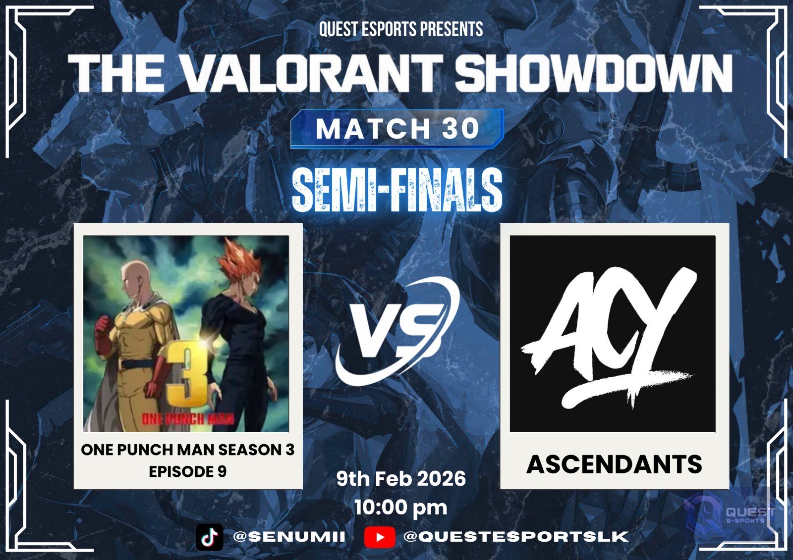Valorant Showdown Semi Finals 1